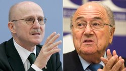 «Sepp Blatter lebt wie Gott in Frankreich»: Willi Lemke (l.).