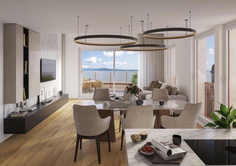 Eine 3,5-Zimmer-Wohnung mit 91 Quadratmetern kostet 850'000 Franken.
