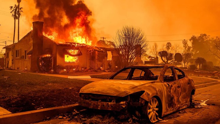 Los Angeles: Den Bränden im Frühjahr dieses Jahres sind nach Schätzungen versicherte Werte von fast 40 Milliarden US-Dollar zum Opfer gefallen.