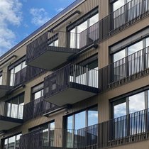 Neubau-Wohungen in Zürich.