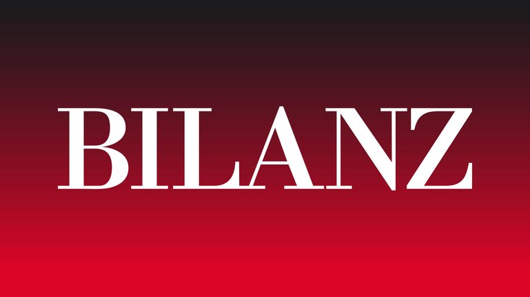 Bilanz Logo Fallback - Weisse Schrift