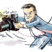 Sonys RX100 V: Technik vom Feinsten mit kleinen Schwächen. Illustration: Felice Bruno