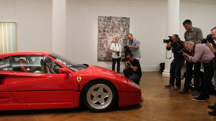 Ferrari: Luxus-Autos landen immer häufiger bei Anlegern. Keystone