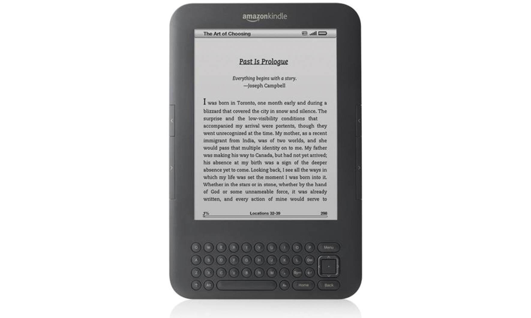 EReader: Die zweite Version von Amazons Kindle wurde von Zellweger entwickelt und brachte den E-Readern den Durchbruch