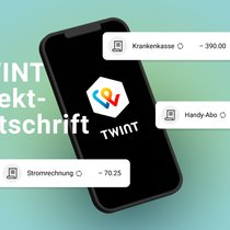 Das Lastschriftverfahren LSV+ wird 2028 eingestellt. Mit TWINT Direktlastschrift können Händler ab 2027 wiederkehrende Rechnungen einfach digital einziehen.