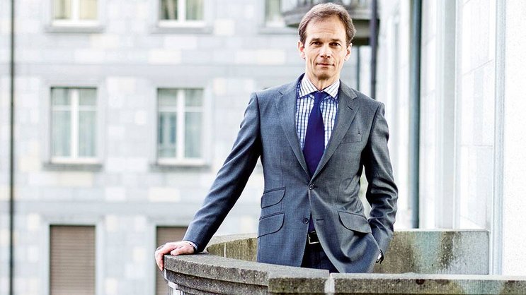ZKB-Chef Martin Scholl hält trotz Turbulenzen entschlossen die Stellung (Bild: Marc Wetli/13Photo, Ex-Press)