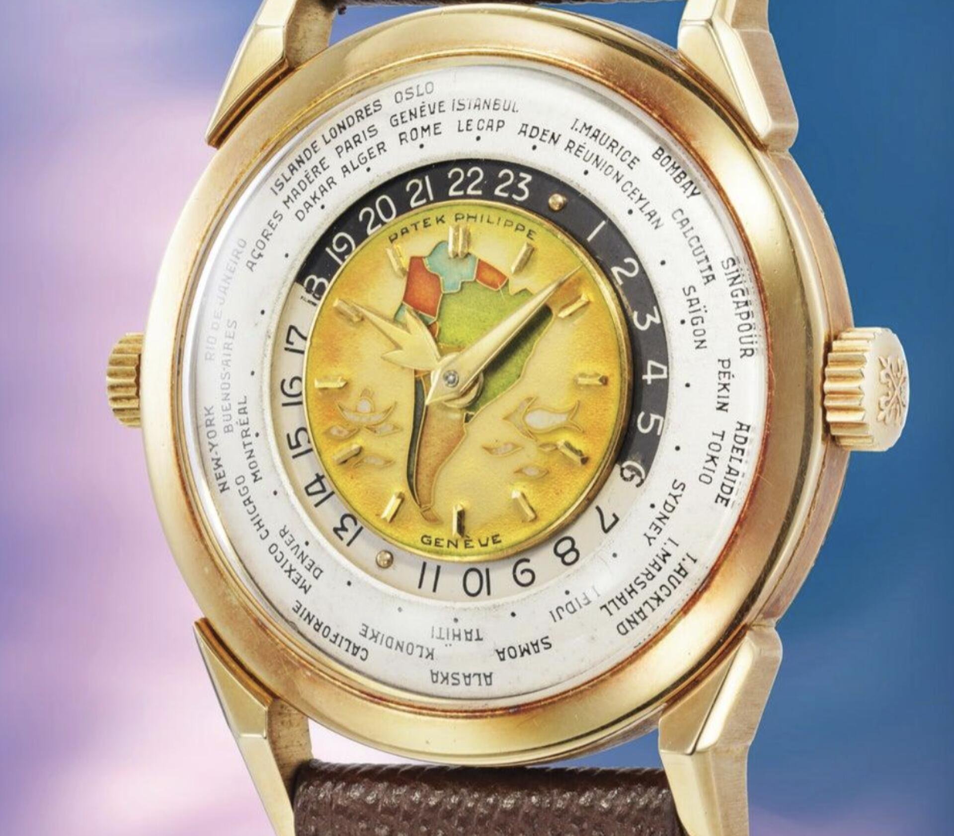 Die Patek Philippe 2523 in Gelbgold wechselte für knapp 8 Millionen Franken den Besitzer.