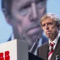 Seit 2007 präsidiert Hubertus von Grünberg die ABB.   Keystone