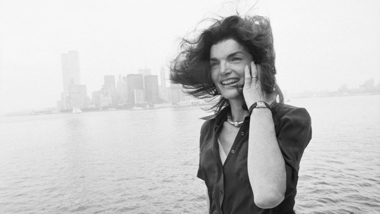 Jacqueline Kennedy Onassis mit ihrer «Tank» in New York.