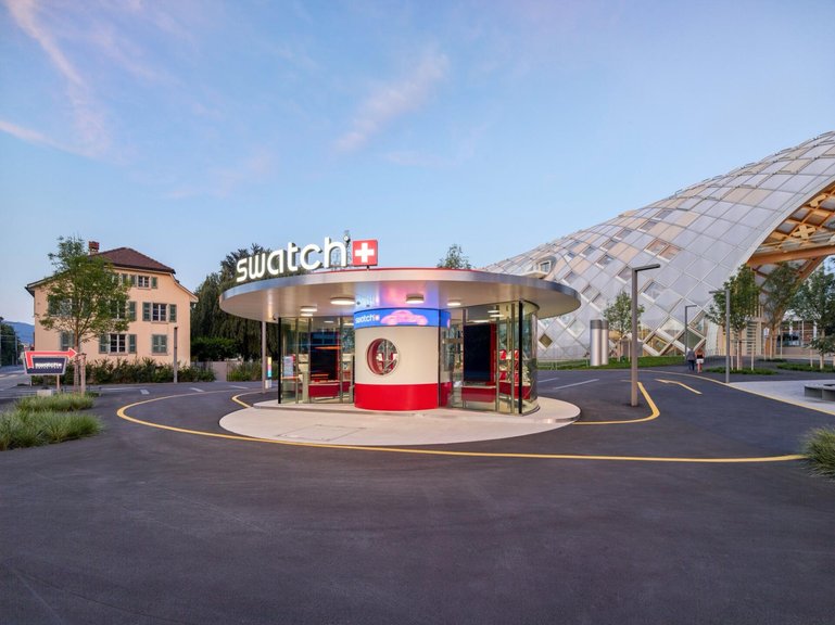 Swatch-Hauptsitz in Biel.