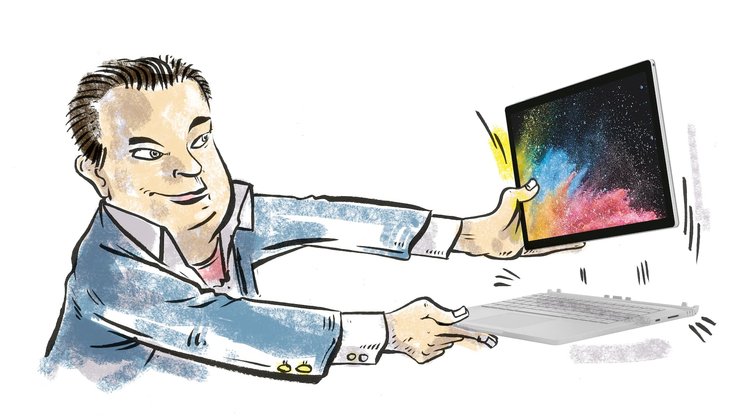 Das Surface Book 2 im Crashtest: Ein edler, leistungsfähiger und vor allem ausdauernder Rechner für unterwegs.