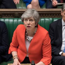 Verhandlungsschritte in Brüssel genügten nicht: Abstimmungsverliererin Theresa May.