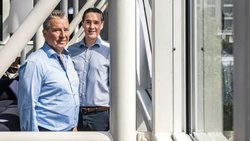 Die Start-up-Gurus: Beat Schillig (links) und Stefan Steiner.