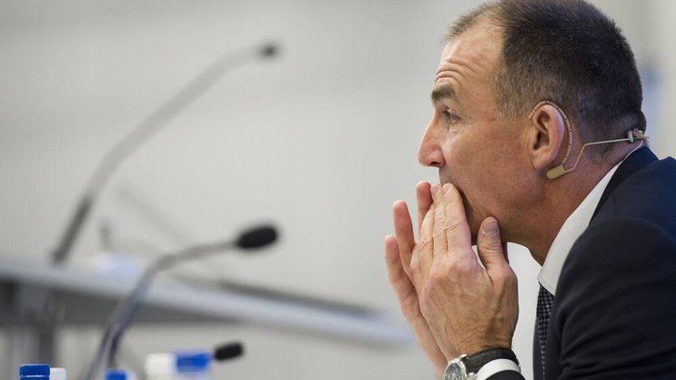 Peter Pauli, Chef von Meyer Burger, hat den Tiefpunkt wohl überwunden. Keystone