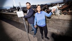 Manu Lubrano und Cristina Mihalachioiu überzeugten bisher über 500 Flugsicherungsempfänger.