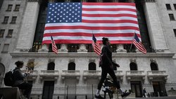 Die US-Börse an der Wall Street in Manhattan: Anlegerinnen und Anleger rechnen mit Zinssenkungen in den USA in diesem Jahr.
