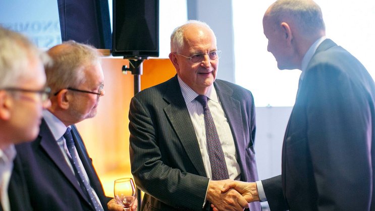 «Glaubwürdiges Experiment»: Martin Wolf bei einem Empfang in London.