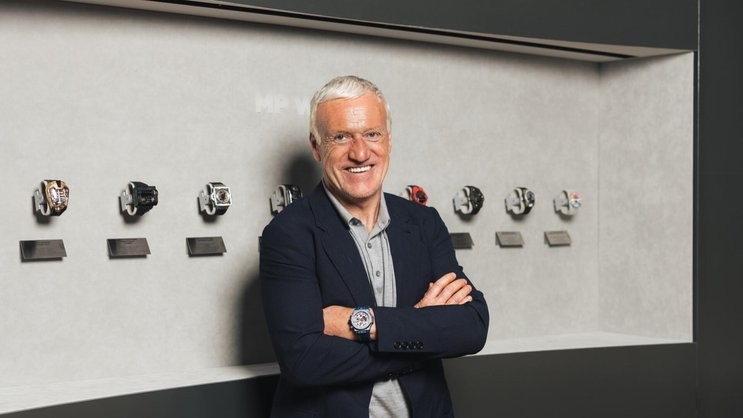 Didier Deschamps an der diesjährigen Watches and Wonders in Genf.