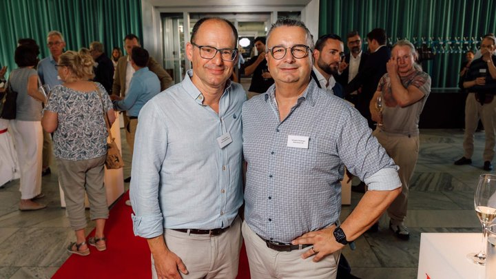 Philipp Sprenger (l.), Camino ­Capital Partners; Hanspeter ­Ellenberger, Stifel Schweiz.