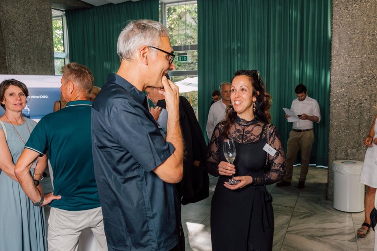 Pascal Schaub, EWZ; Jamilla ­Allaoui, Movon.