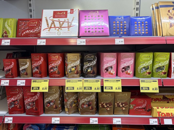 Lindt Rabattaktion