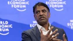 Novartis-Chef Vas Narasimhan musste gleich zwei missglückte Studienergebnisse verkünden.