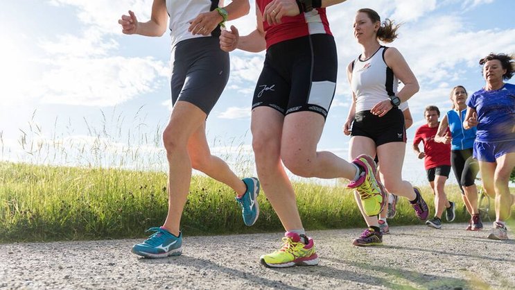Joggen: Mit einem gesunden Lebensstil kann man künftig Geld sparen. Keystone