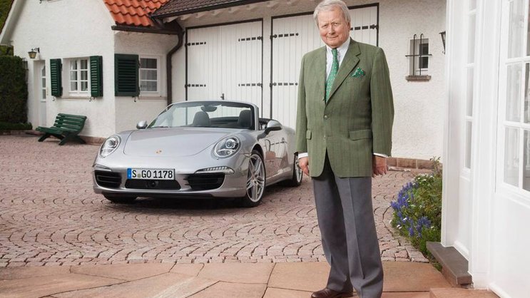 Das Oberhaupt des Familienklans hält sich zurück: Wolfgang Porsche. Keystone