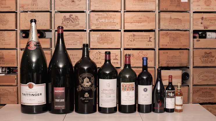 Ein Mekka für Grossflaschen: Der Weinkeller des Restaurants Wunderbrunnen in Opfikon bietet Wein in jeder Flaschengrösse.