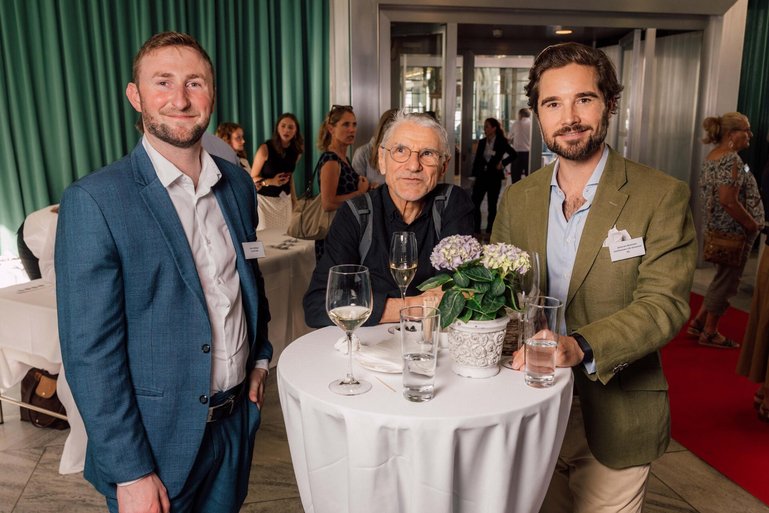 Alex Gnädinger, Cornèrtrader; Bruno Weder; Johannes Wettstein, Liechtenstein Life Assurance AG.