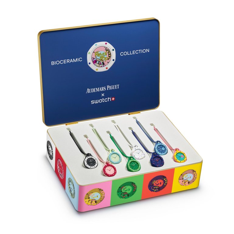 Die Kollektion «Royal Pop» umfasst acht Modelle.