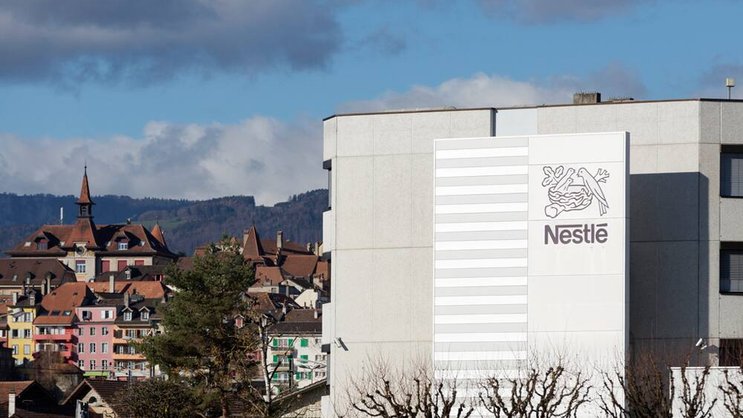 Nestlé: Bleibt hinter den Erwartungen zurück. Keystone