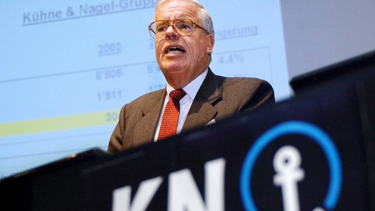Klaus-Michael Kühne: Hauptsitz von Kühne + Nagel bleibt in der Schweiz. Keystone
