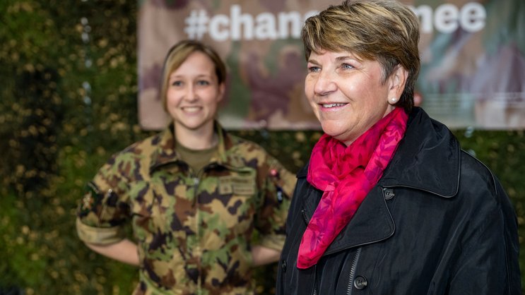 Bundesrätin Viola Amherd: Grosse Defizite bei der Kampfbereitschaft der Armee.