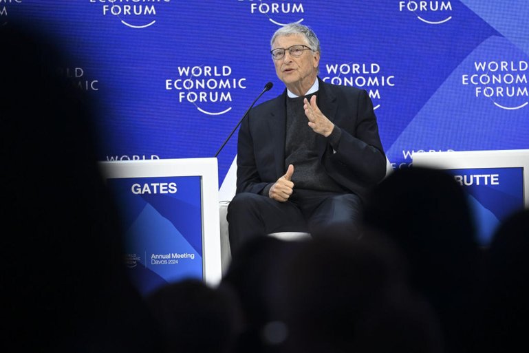 World Economic Forum 2024: Microsoft founder Bill Gates