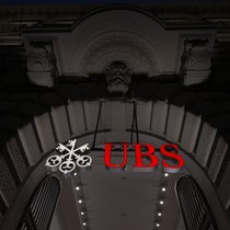 Logo der UBS: Die Papiere der Grossbank sind jüngst gefragt.