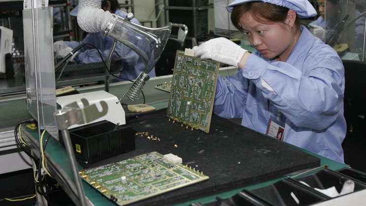 Huawei-Werk in Shenzhen: Die Android-Alternative steht bereit.