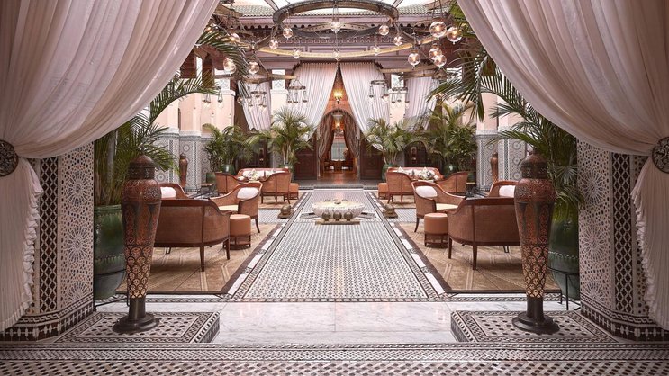 Das «Royal Mansur» in Casablanca erinnert an das Märchen «Tausendundeine Nacht».