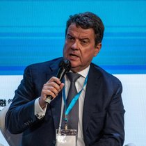 UBS-Präsident Colm Kelleher spricht am "Hong Kong Global Financial Leaders Investment Summit" im November 2022 in Hong Kong, China.