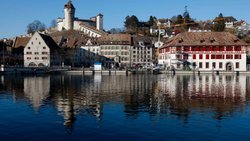 Schaffhausen: Eine der Städte, wo die prozentuale Zunahme der Firmengründungen am höchsten ist. (Bild: Keystone)