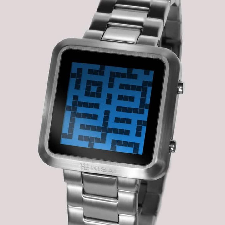 Tokyoflash Maze: Um die Zeit zu erkennen, muss man den Weg aus dem Labyrinth finden.