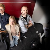 Info-Beschaffer: Kevin Roth, Paulina Grnarova und Yannic Kilcher (von links) machen mit ihrer Suchmaschine die Juristerei effizienter.