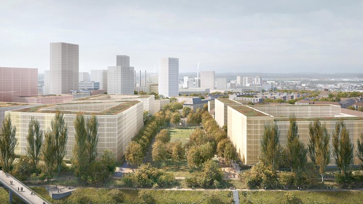 Das Areal Klybeckplus ist mit fast 30 Hektaren das grösste Transformationsareal in Basel.