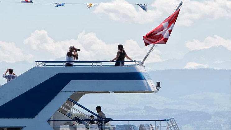 Zürichsee: Entspannung vor traumhafter Kulisse. Keystone