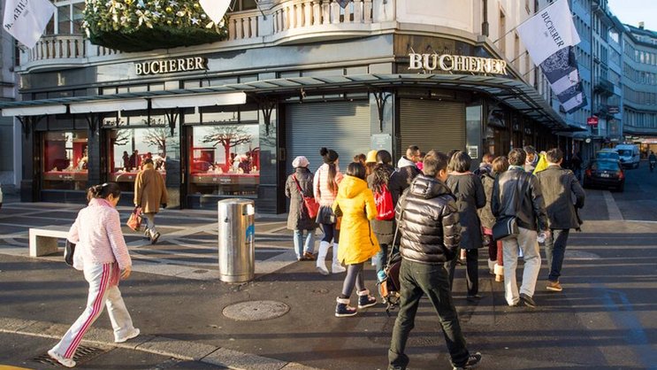 Bucherer: Zum Portfolio gehört neu eine Rolex-Boutique beim Hyde Park. Keystone