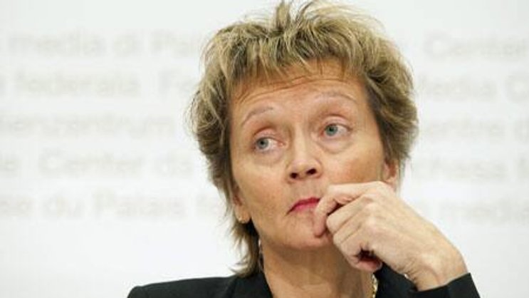 Eveline Widmer-Schlumpf wollte sich nicht äussern. (Bild: Keystone)