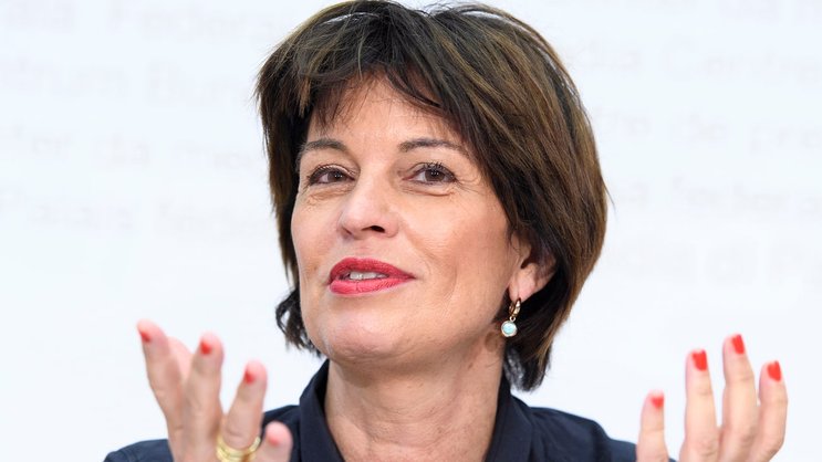 Wann geht Doris Leuthard? Spätestens in der Herbstsession soll es so weit sein.