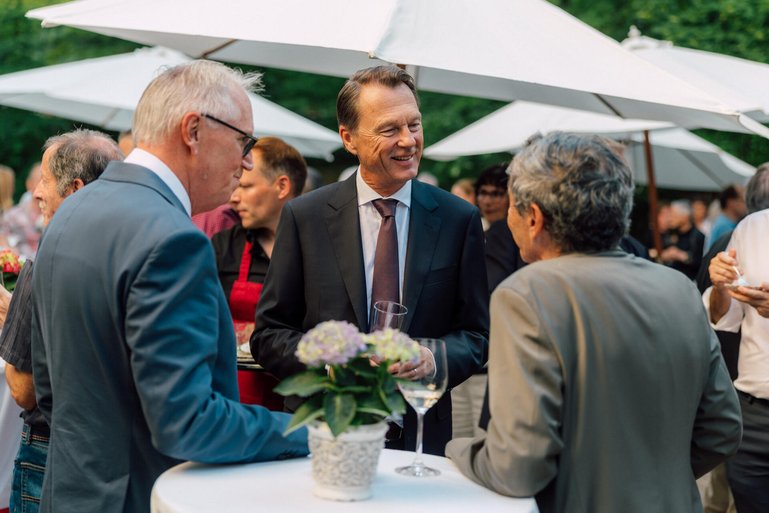 Thomas Borer, Dirk Schütz, Roger Schawinski.