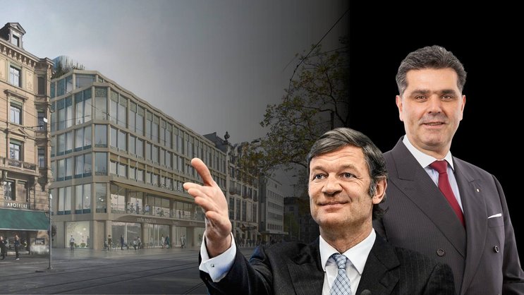 Gründer und Grossaktionär Martin Bisang (l.) und Präsident Veit de Maddalena.