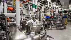 Genentech: In riesigen Tanks werden Zellkulturen gezüchtet.Martin Klimek